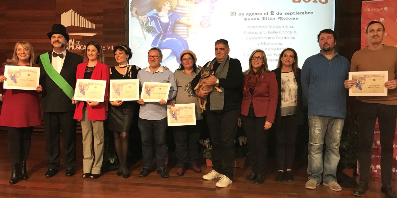 Benicàssim viu la segona Gala Belle Époque amb l’entrega de premis als guanyadors dels concursos de l’esdeveniment