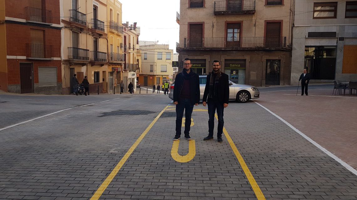 Finalitza el projecte de renovació urbana de la plaça Espanya de l’Alcora