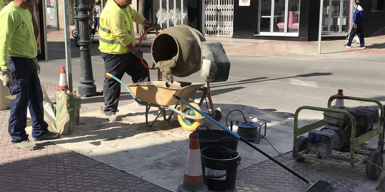 El consistori executa un manteniment integral del carrer Sant Tomàs