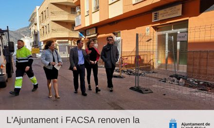 L´Ajuntament de la Vall i Facsa renoven la xarxa d´aigua potable