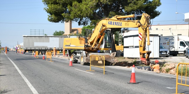 La modernització de polígons de Vila-real pren impuls amb l’inici de les obres en la zona industrial de la carretera d’Onda