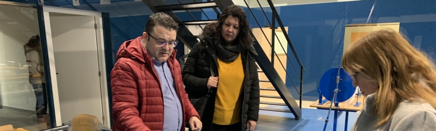 Patricia Puerta visita les noves instal·lacions de Cocemfe, subvencionades amb 100.000 euros per la Diputació de Castelló