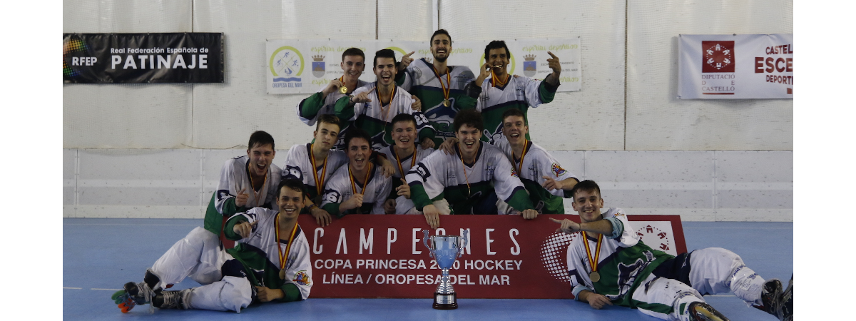 El HC Platges d’Oropesa, campió de la Copa SM La Princesa