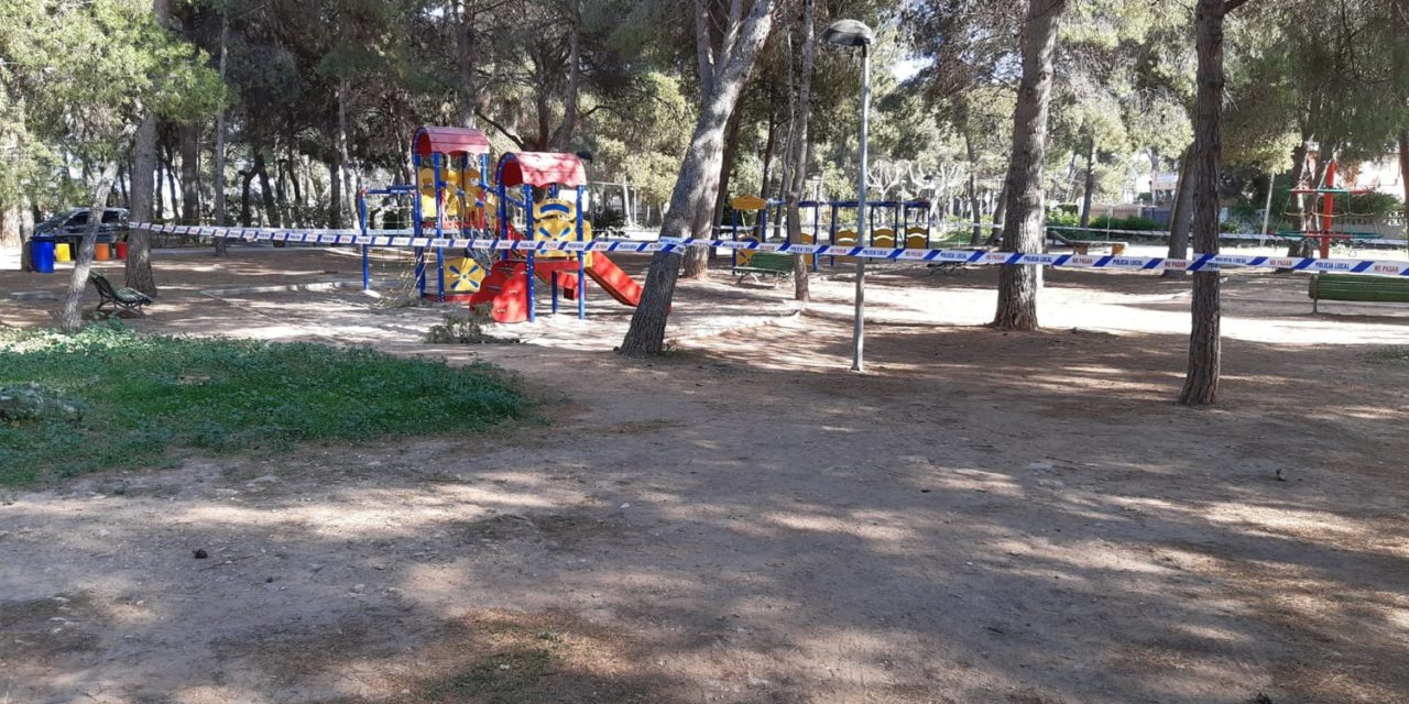 L’Ajuntament de Vila-real precinta parcs i zones d’esbarjo per a garantir el compliment del protocol per la COVID-19 i demana col·laboració i responsabilitat a la ciutadania