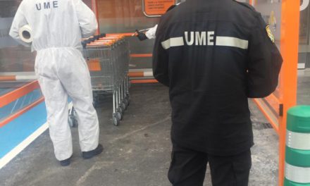 L’UME neteja i desinfecta punts estratègics del municipi