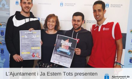 L’Ajuntament de la Vall d´Uixó i la Falla Ja Estem Tots presenten la Jornada Esportiva del 14 de març