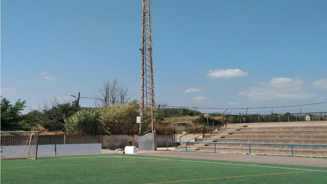 L’Alcora millora la il·luminació en el camp de futbol amb una subvenció de l’IVACE