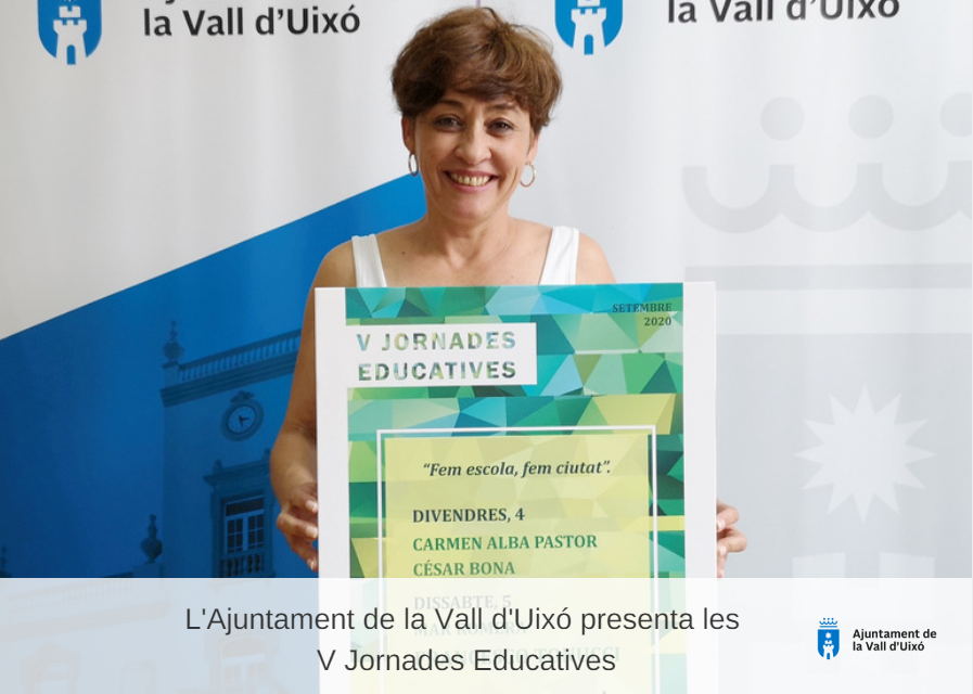 L’Ajuntament de la Vall d´Uixó presenta les V Jornades Educatives de la Vall d´Uixó
