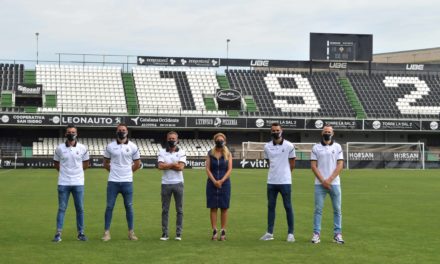 Marco anima a tenyir d’albinegre els balcons de la ciutat per a fer costat al CD Castelló