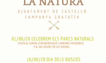 Celebrem amb la Natura celebra aquest dissabte el Dia dels Parcs Naturals amb una visita i concurs fotogràfic al Desert de les Palmes