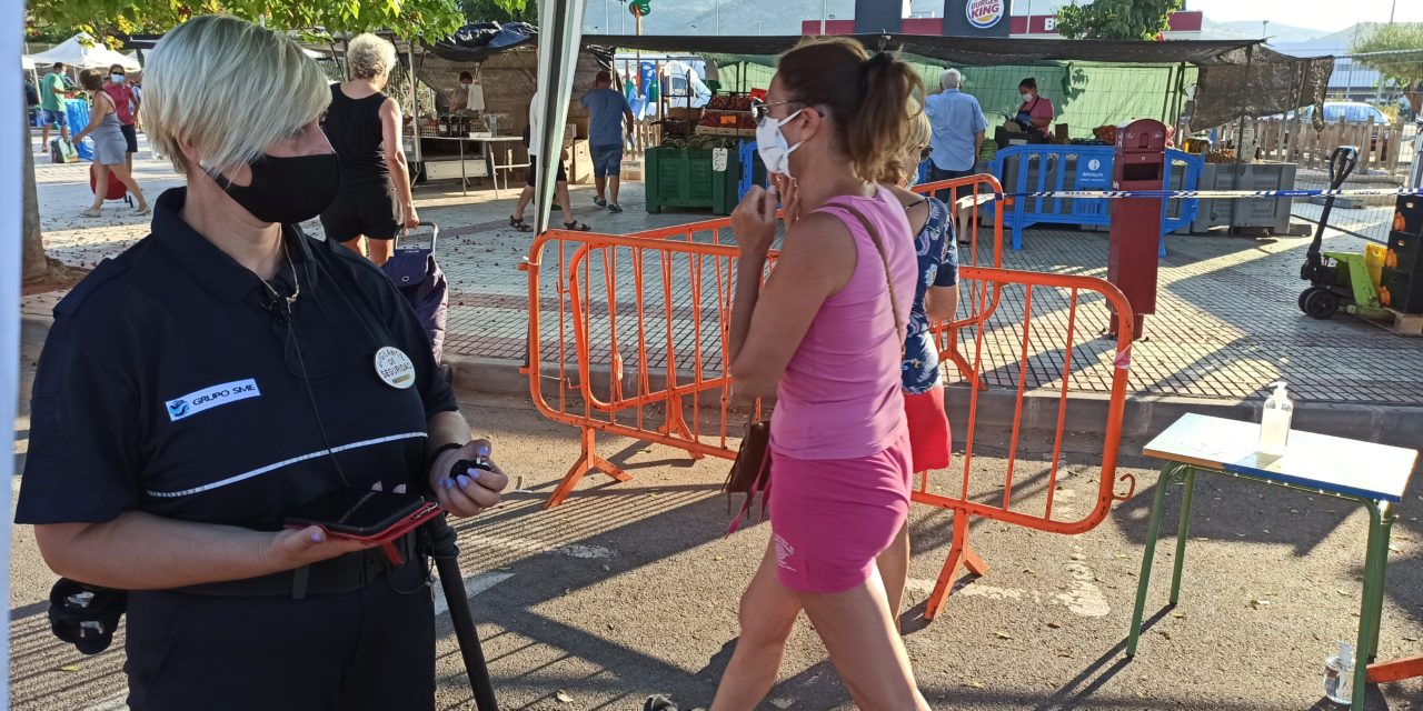 Benicàssim controla l’aforament del mercat setmanal i el parc del Trenet a través d’una aplicació mòbil