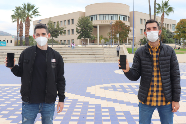 Els estudiants de l’UJI Pedro Ramírez i Pedro Pardo guanyen un Premi Internacional de Periodisme Mòbil