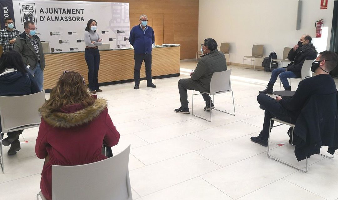 Almassora activa el Taller d’Ocupació amb la incorporació de 38 treballadors