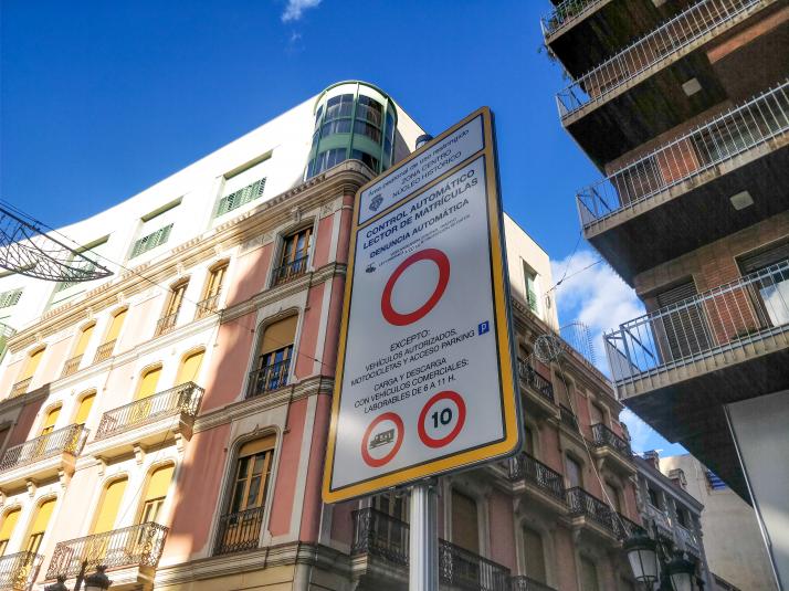 Castelló incorpora un nou sistema de control d’accessos per a pacificar el centre històric