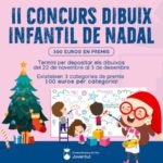 Orpesa presenta la segona edició del Concurs de Dibuix Infantil de Nadal