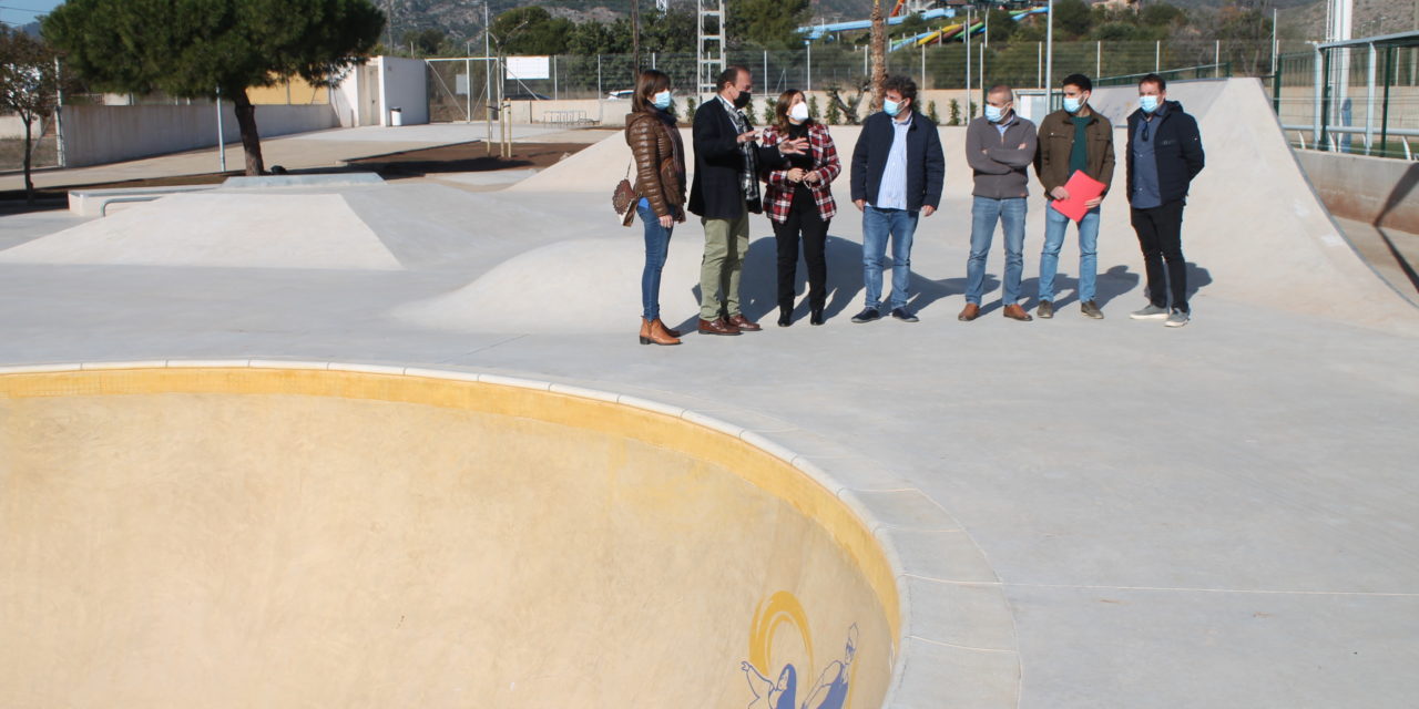 Benicàssim amplia les instal·lacions esportives amb el nou skatepark