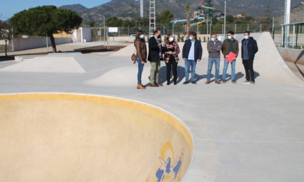 Benicàssim amplia les instal·lacions esportives amb el nou skatepark