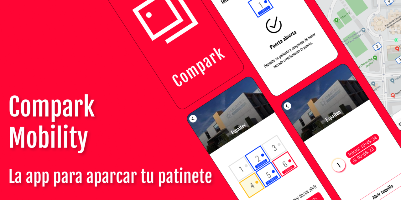 L’empresa d’Espaitec Compark Mobility desenvolupa una aplicació per a potenciar la micromobilitat personal