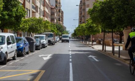 El carrer de Rafalafena incorpora un sentit d’eixida des del centre cap a les rondes com a alternativa a l’avinguda de Lledó