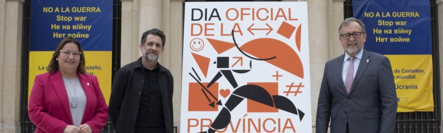 La Diputació de Castelló escull el dissenyador Ibán Ramón per a posar cara al Dia de la Província més especial