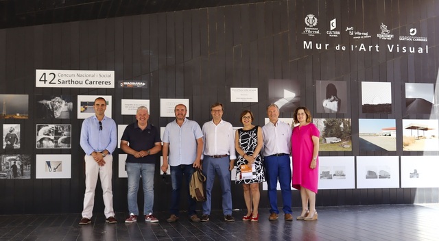 Vila-real inaugura al Mur de l’Art Visual les col·leccions guanyadores del Concurs Nacional de Fotografia Sarthou Carreres