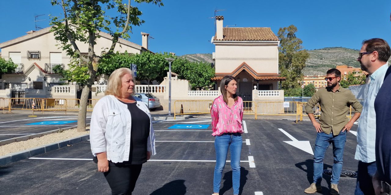 Orpesa finalitza les obres del nou pàrquing situat al carrer Benassal