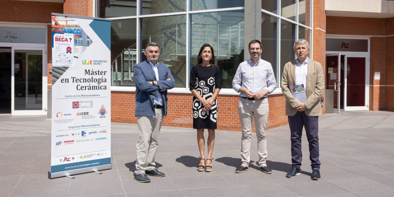 La Diputació de Castelló i l’UJI impulsen el Premi a l’Excel·lència Acadèmica per a l’estudiantat del Màster en Tecnologia Ceràmica