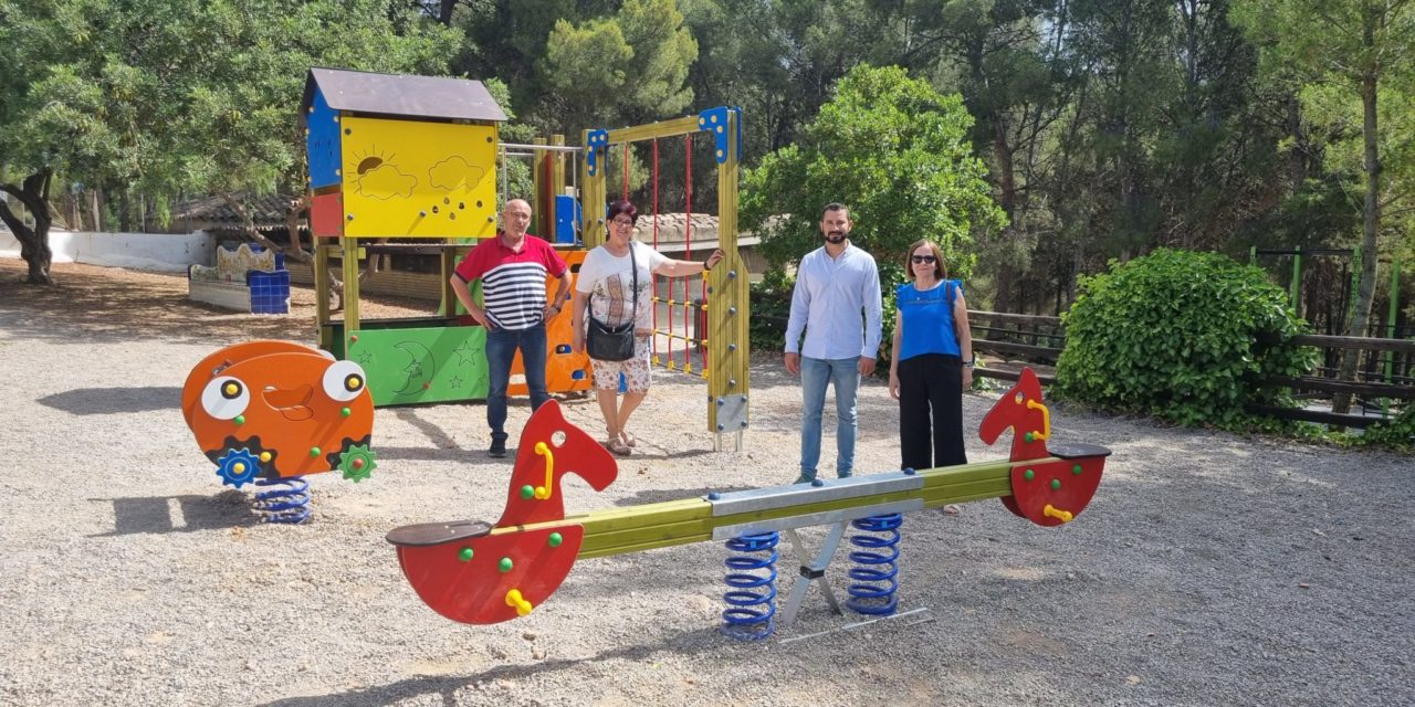 L’Alcora renova la zona infantil de jocs del paratge de Sant Vicent