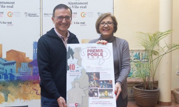 Pascual Canós Cotolí, María Pilar Safont Jordá i Cristian Pardo Nácher rebran els Premis Poble 2023