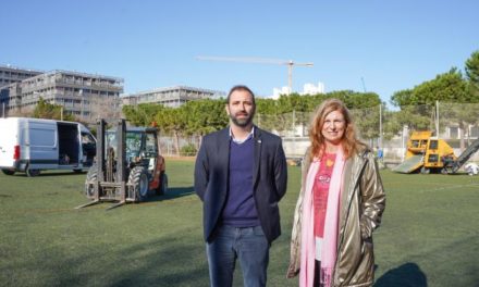 Castelló inicia les obres del canvi de gespa de Gran Via amb una inversió de 480.000 euros