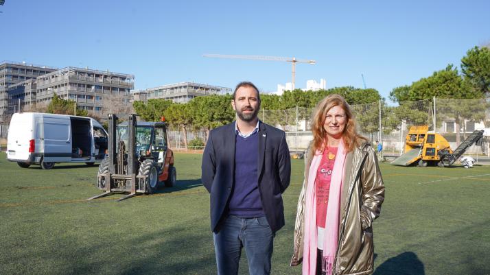Castelló inicia les obres del canvi de gespa de Gran Via amb una inversió de 480.000 euros