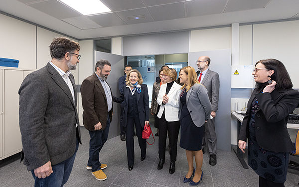 La vicepresidenta Nadia Calviño visita Espaitec per a conéixer el principal «hub» tecnològic i d’innovació de Castelló i l’estratègia de l’UJI en la captació de fons europeus Next Generation
