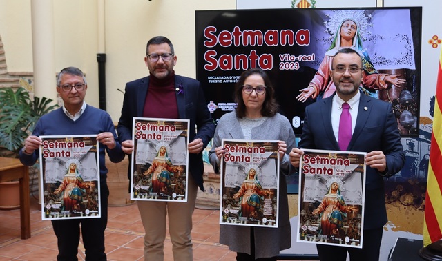 La Setmana Santa de Vila-real, declarada d’interés turístic autonòmic, mostra tota la seua potència amb prop de trenta actes