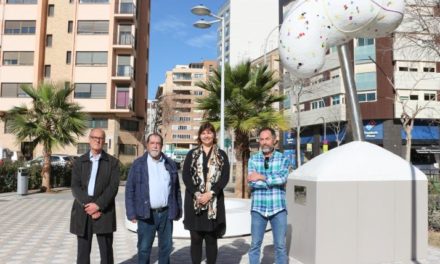 Castelló descobreix l’escultura d’homenatge als donants d’òrgans al costat de l’Hospital Provincial