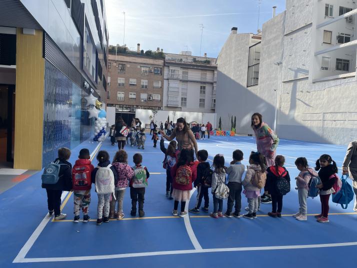 El nou col·legi Herrero obri les portes als seus 200 alumnes