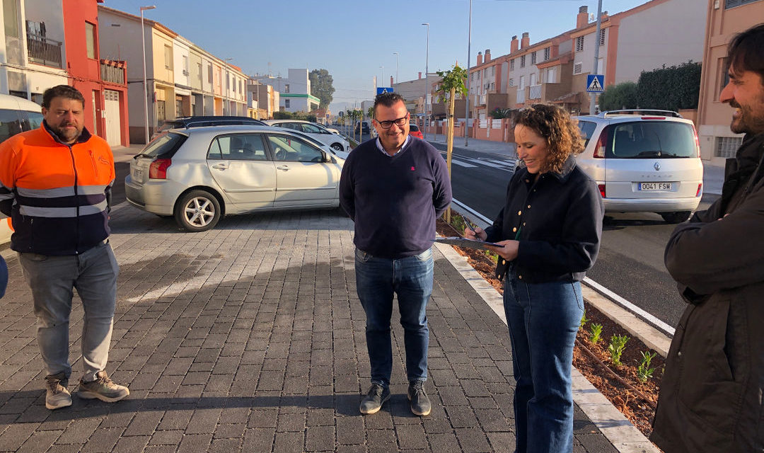 La recepció d’obres de l’avinguda Castelló resol dècades d’inundacions a Almassora