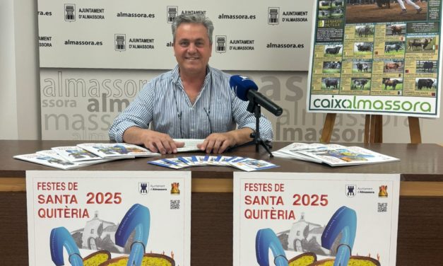Almassora programa prop de 140 actes per a les festes patronals de Santa Quitèria pensats per a tots els públics