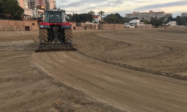 L’Ajuntament mourà més de 200.000 m2 de superfície de platja per a airejar i millorar l’arena