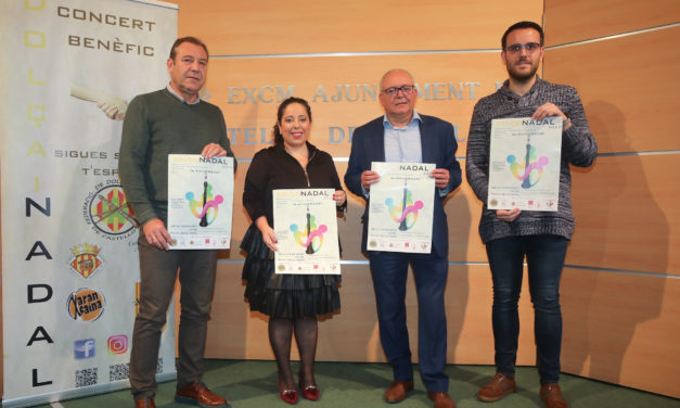 El Palau de la Festa acollirà el concert benèfic ‘Dolçainadal’ el 28 de desembre