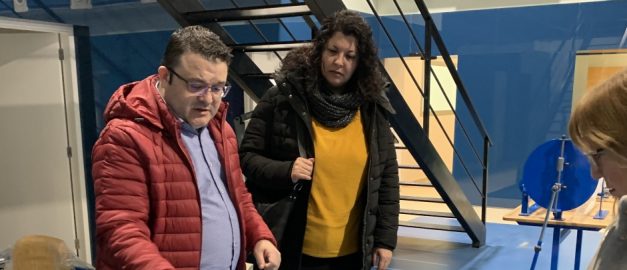 Patricia Puerta visita les noves instal·lacions de Cocemfe, subvencionades amb 100.000 euros per la Diputació de Castelló