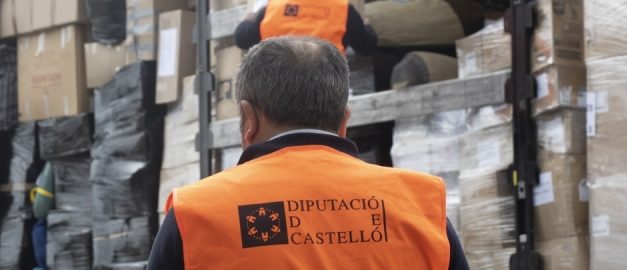 La Diputació de Castelló envia a les famílies d’Ucraïna un camió amb aliments, material sanitari i roba