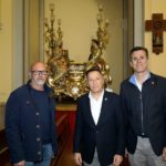 La corporació provincial Ies compromet a millorar el patrimoni històric de Borriana i escometrà la restauració de la peanya de Sant Blai