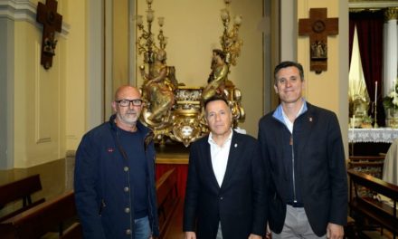 La corporació provincial Ies compromet a millorar el patrimoni històric de Borriana i escometrà la restauració de la peanya de Sant Blai