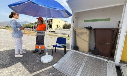 Benicàssim incorpora un nou ecoparc mòbil al sud de la localitat els dimarts al matí