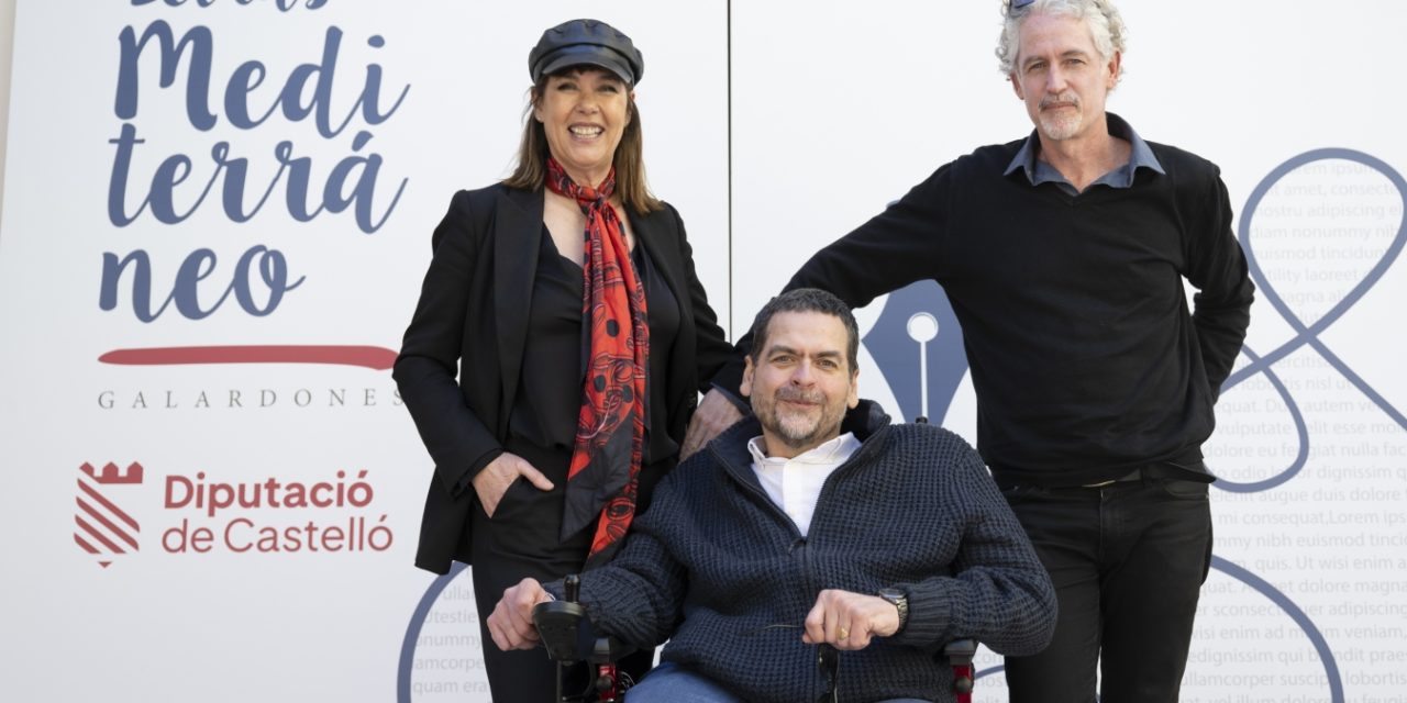 La Diputació de Castelló reconeixerà els treballs de Juan Ramón Biedma, Mabel Lozano i José Ángel Mañas en la Gala Letras del Mediterráneo 2025