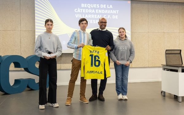 La Càtedra Endavant Villarreal CF de l’Esport becarà 75 estudiants esportistes de l’UJI