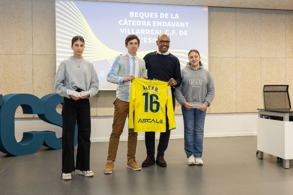 La Càtedra Endavant Villarreal CF de l’Esport becarà 75 estudiants esportistes de l’UJI