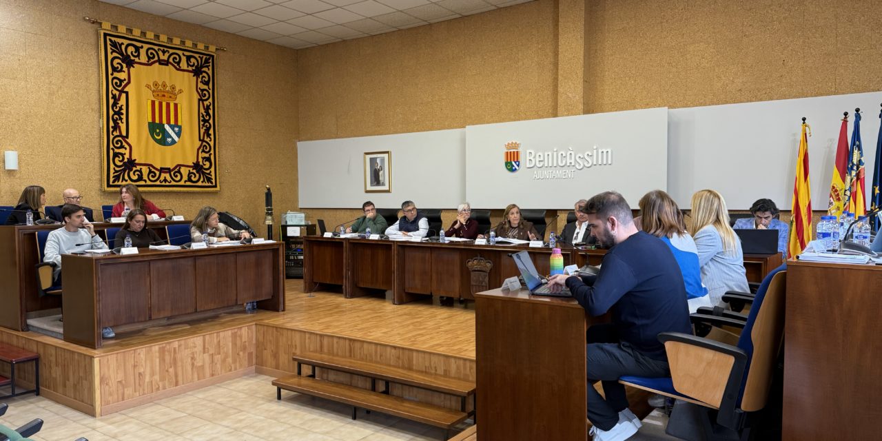 Benicàssim aprova un pressupost de 38 milions per a 2026