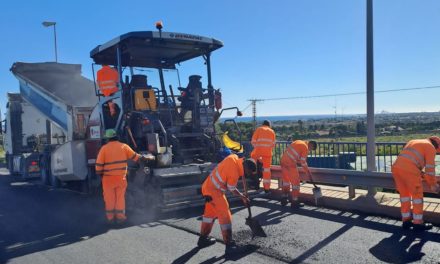Benicàssim reforça el ferm dels principals vials de la zona sud dins del pla municipal de millora del paviment