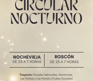 L’Ajuntament de Benicàssim habilita el bus circular nocturn per a la Nit de Cap d’Any i la de Reis amb parada en clubs socials d’urbanitzacions